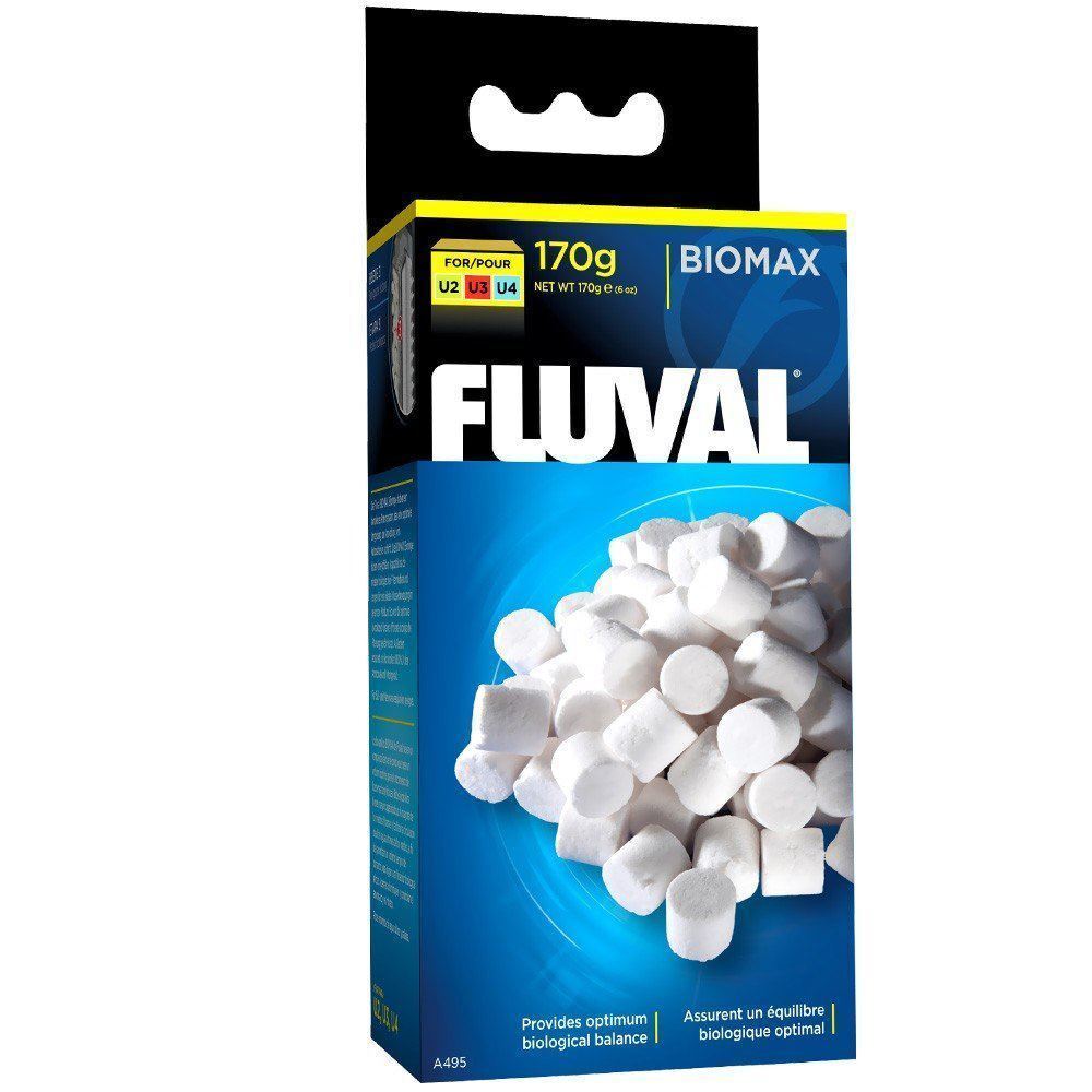 Fluval U2 Aquarium Filter Biomax, Filter Foam and Poly Carbon BUNDLE