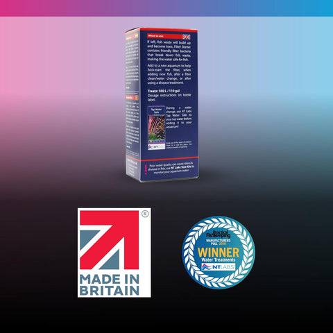 Image of NT Labs Aquarium Filter Starter 100/250ml
