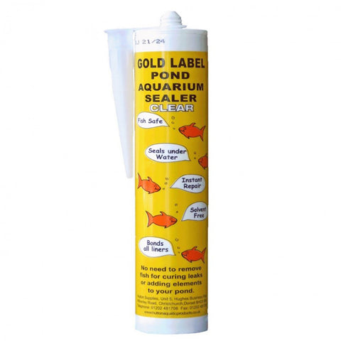 Image of Gold Label Pond & Aquarium Sealer 290ml (Black, Clear, White)
