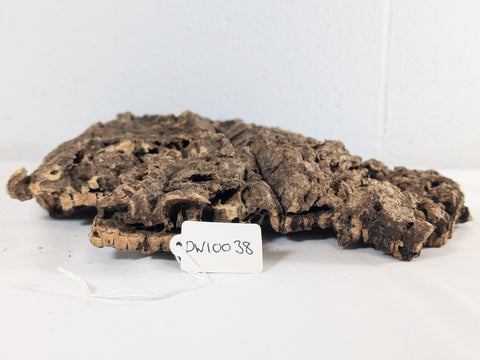 Image of Cork Bark Plate for Terrariums, Vivariums & Aquariums – Natural Climbing & Hide Decor 33x28x5 (DW10038)