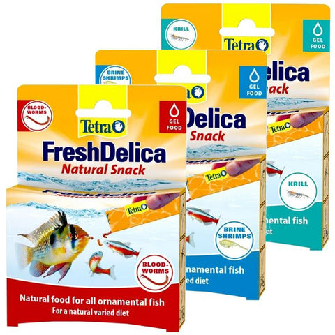 Image of Tetra Fresh Delica Krill/Bloodworm/Brine Shrimp 16x3g