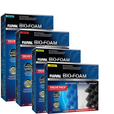 Image of Fluval 106/07,206/07,306/07,406/07 Bio-Foam Value Pack