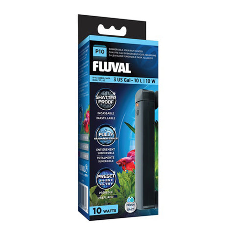 Image of Fluval P 10w Submersible Aquarium Heater 10 L (3 US Gal)