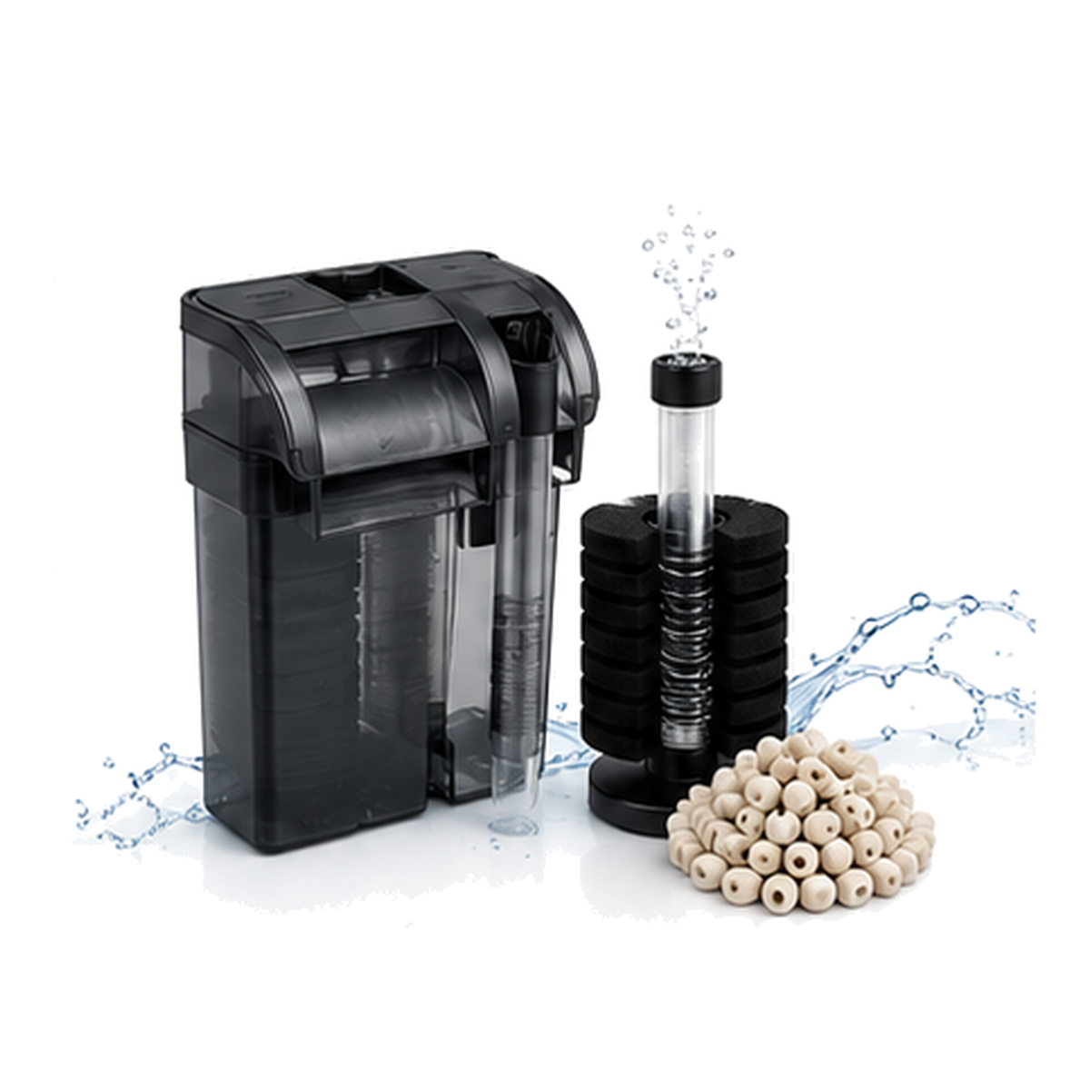 Aquarium filters and filtration equipment