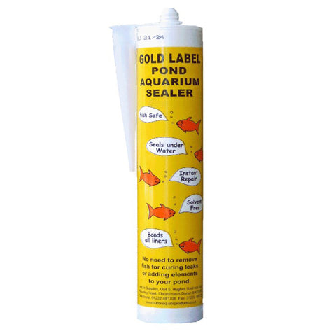 Image of Gold Label Pond & Aquarium Sealer 290ml (Black, Clear, White)