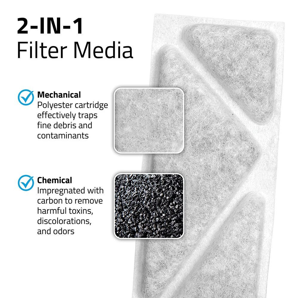 Fluval Flex 2.0 Poly Carbon Cartridge (3 Pack)