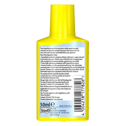 Tetra AquaSafe Water Conditioner 50ml