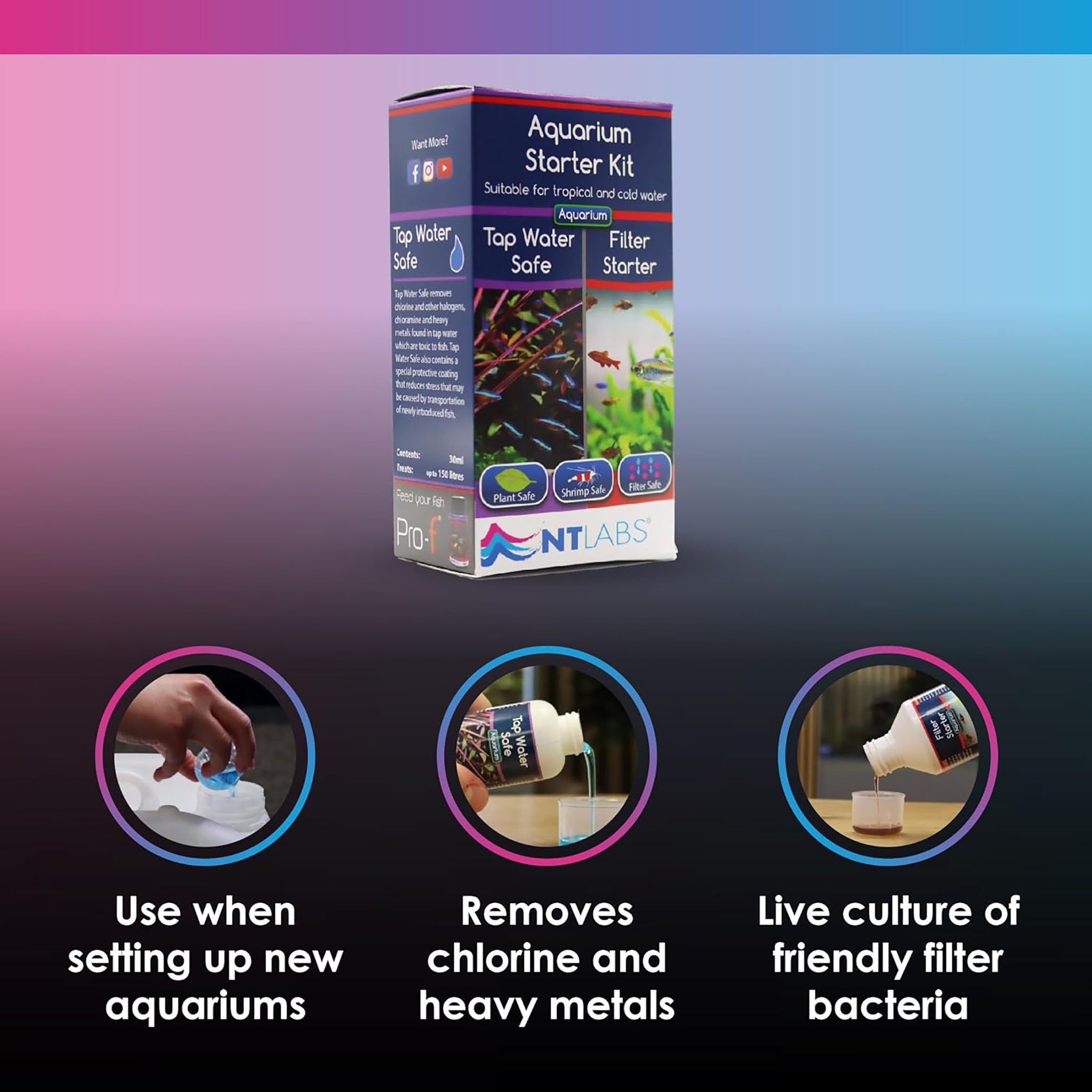 NT Labs Aquarium Starter Kit