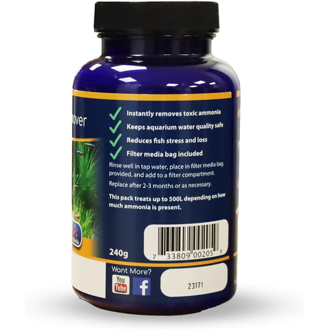 Image of NT Labs Aquarium Ammonia Remover 240g