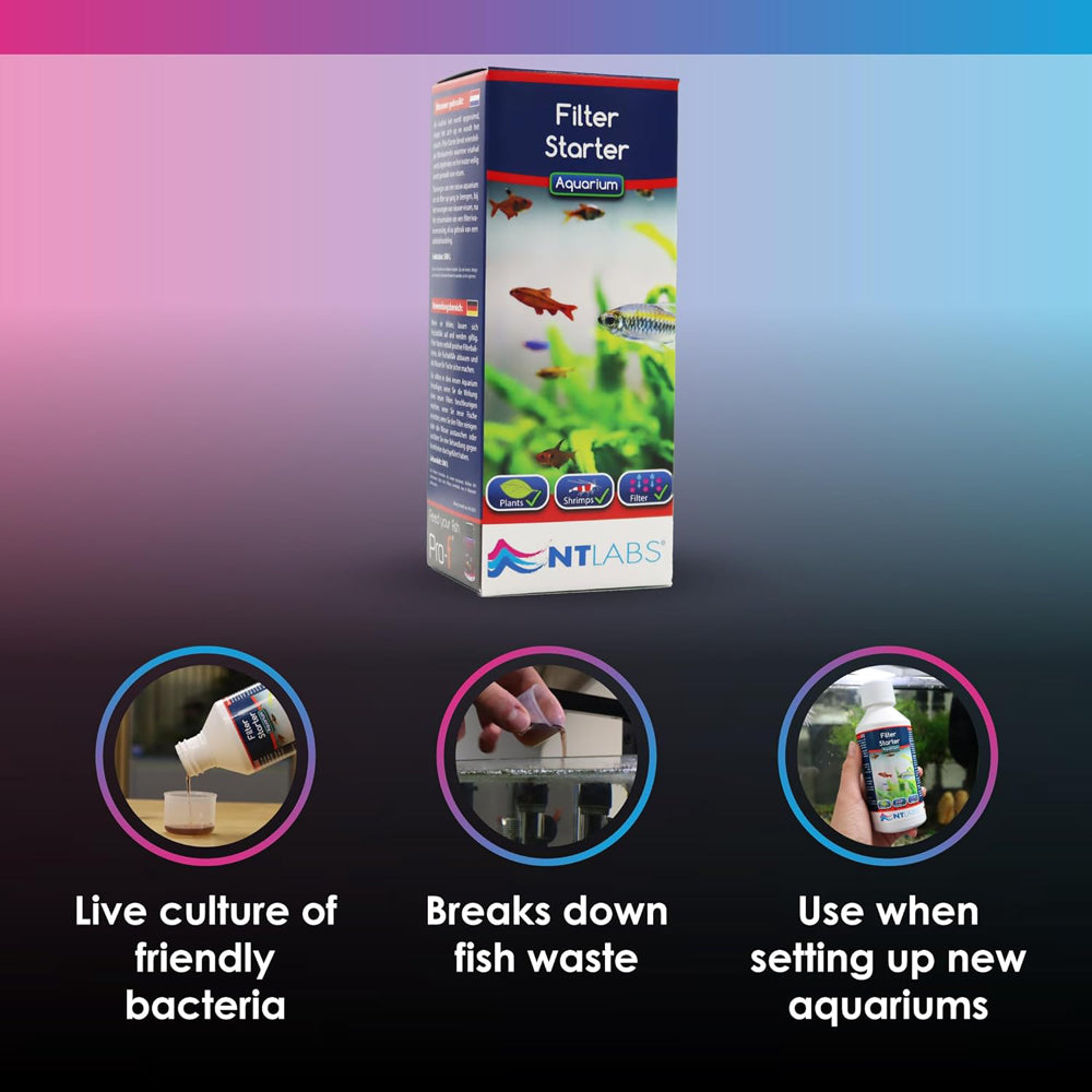 NT Labs Aquarium Filter Starter