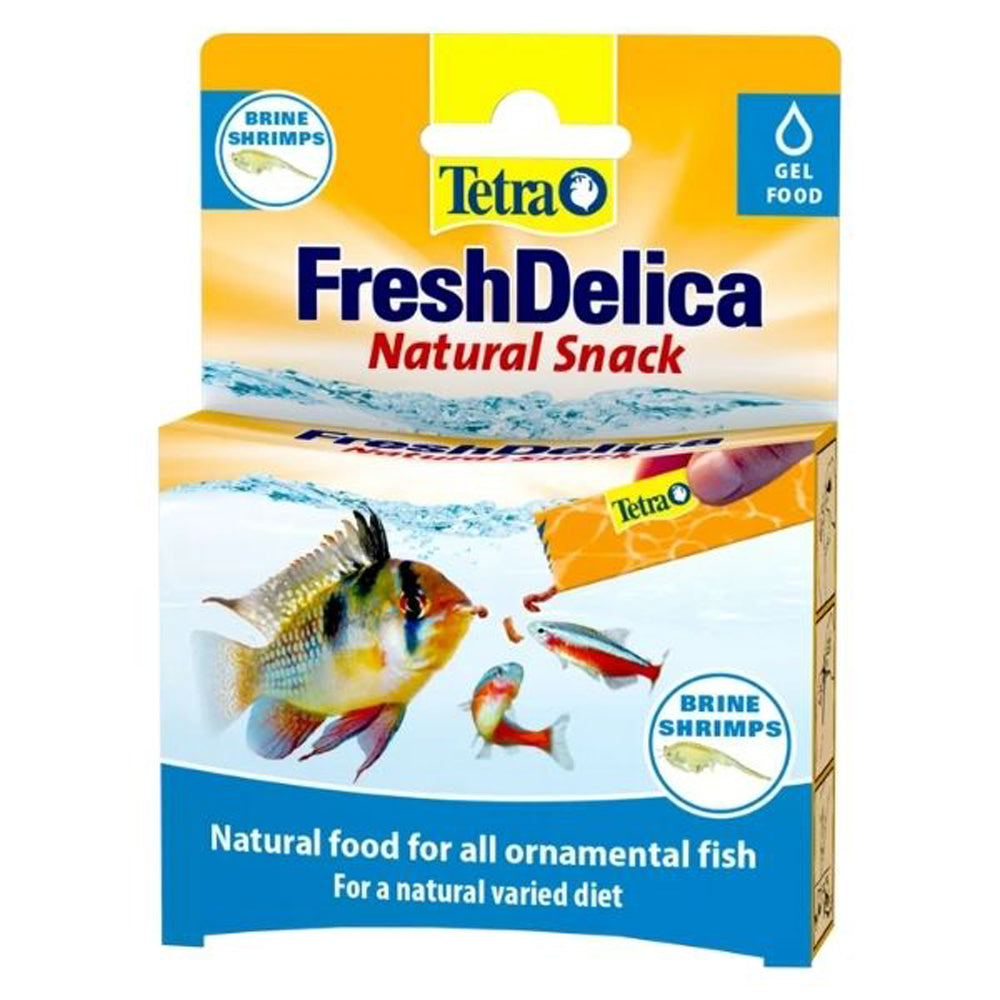 Tetra FreshDelica Gel Fish Food 16 x 3g