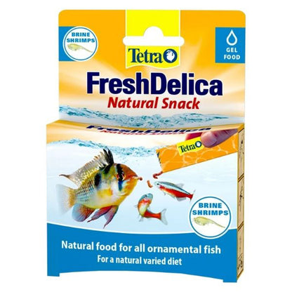 Tetra FreshDelica Gel Fish Food 16 x 3g