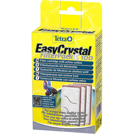 Tetra EasyCrystal Filter Pack C100 (With Carbon) (3 Pack)