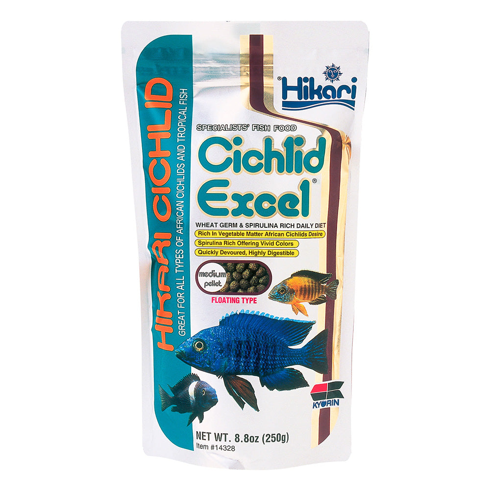 Hikari Cichlid Excel Medium floating pellets 250g
