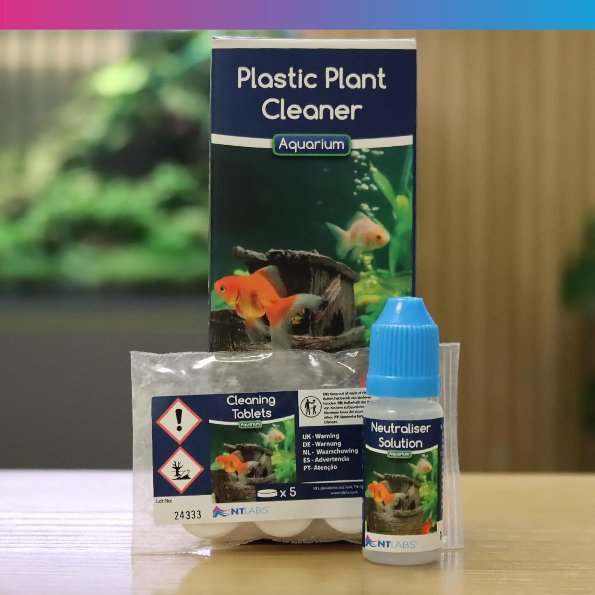 NT Labs Aquarium Plastic Plant Cleaner 100ml