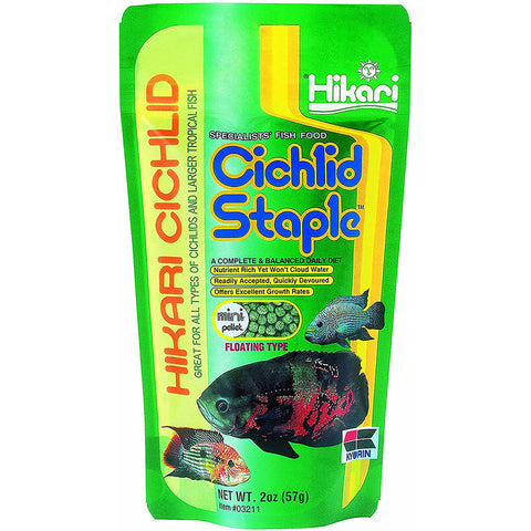 Image of Hikari Cichlid Staple Mini floating pellets 57g