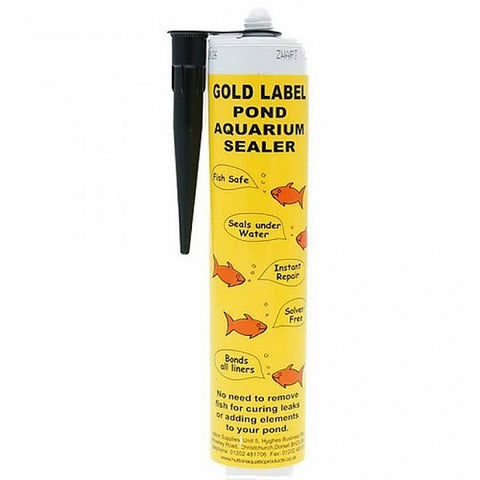 Image of Gold Label Pond & Aquarium Sealer 290ml (Black, Clear, White)