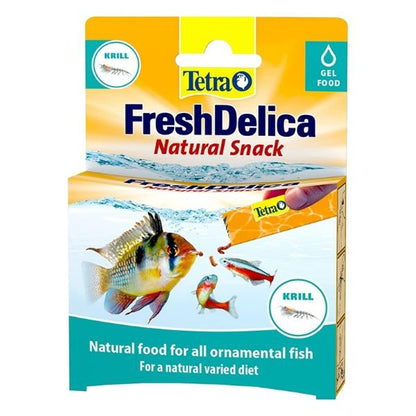 Tetra FreshDelica Gel Fish Food 16 x 3g