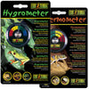 Exo Terra Analogue Gauge Hygrometer and Thermometer BUNDLE