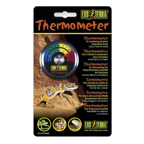 Image of Exo Terra Analogue Gauge Hygrometer and Thermometer BUNDLE