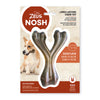 Zeus Nosh Strong Chew Toy Wishbone Medium Bacon 15cm (6in)