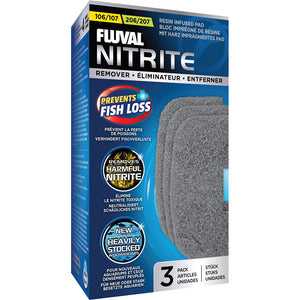 Fluval 106/107 - 206/207 Nitrite Remover (3 packs of 2) BUNDLE