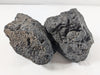 Black Lava Rock Volcanic Decoration Aquascaping Aquarium 2 Piece 1.7kg (RC10024)