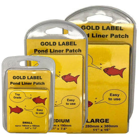 Gold Label Pond Liner Patch Repair Kit – Small, Medium, Large (5.5"–15")