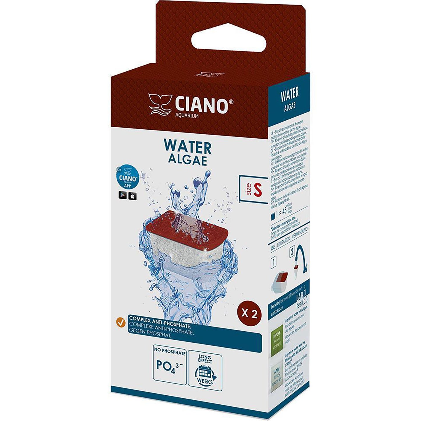 Ciano CF20 & CF40 Replacement Filter Cartridges (Small)