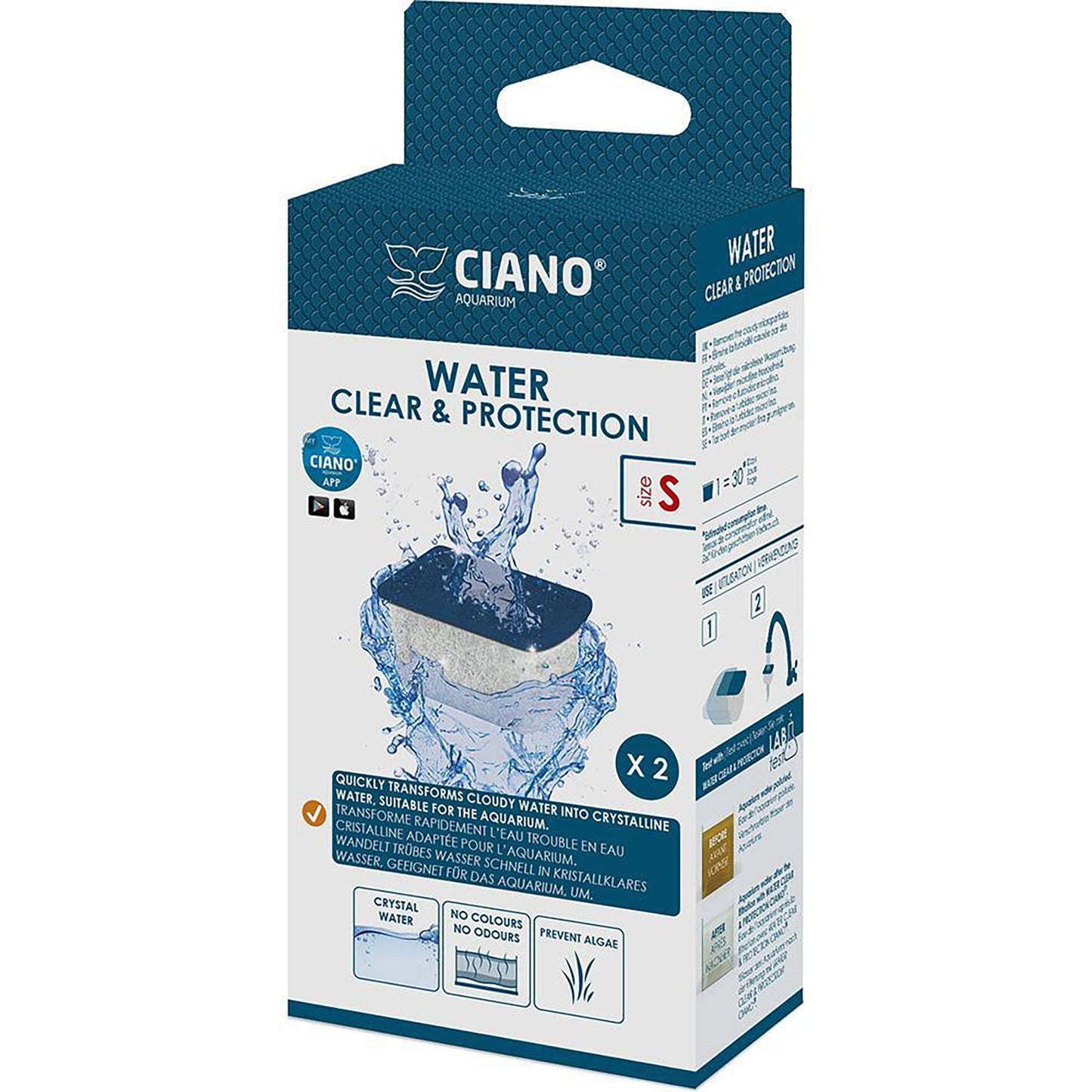 Ciano CF20 & CF40 Replacement Filter Cartridges (Small)