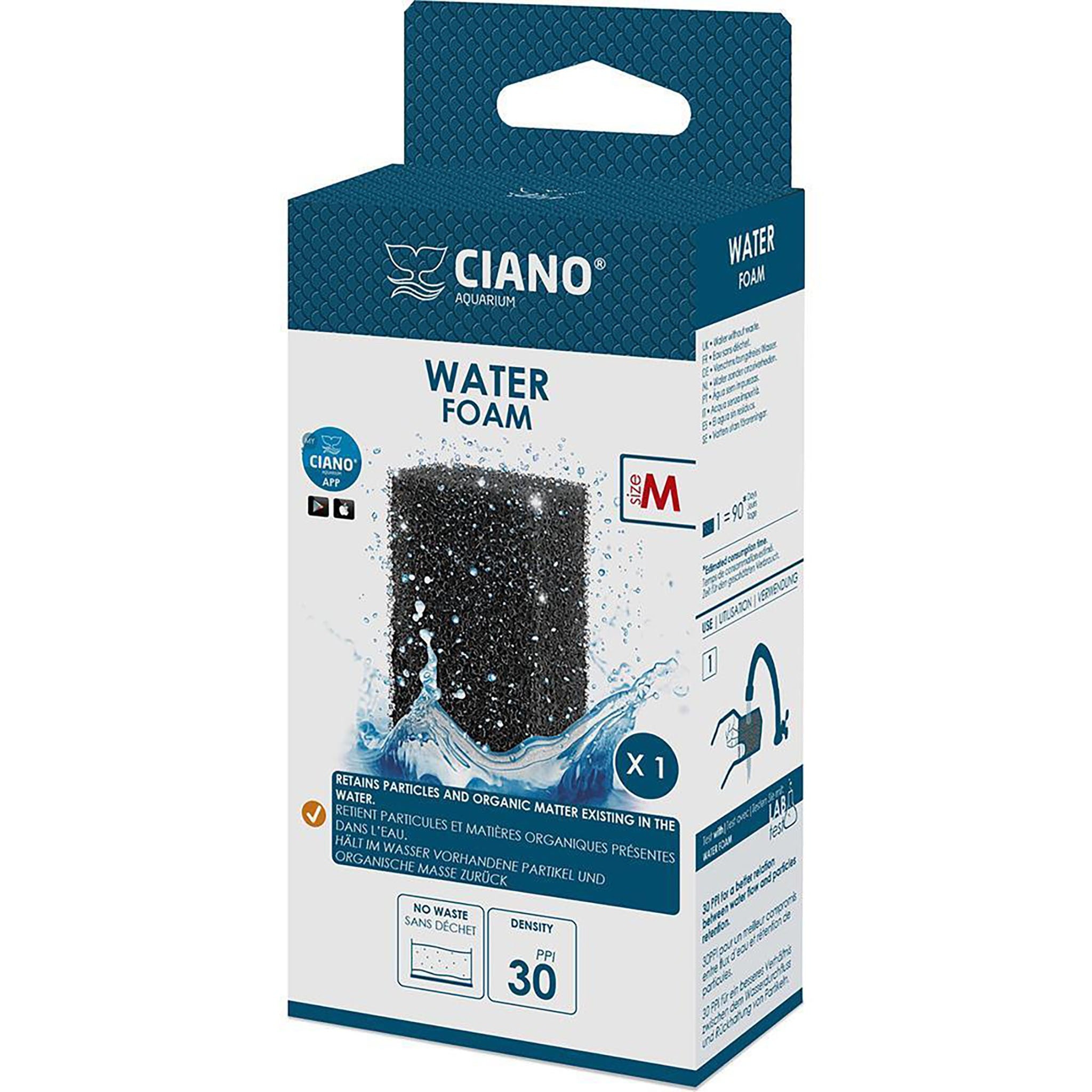 Ciano CF80 Media Cartridge M (Medium) Water Clear/Stop Algae/Bio-Bact/Foam