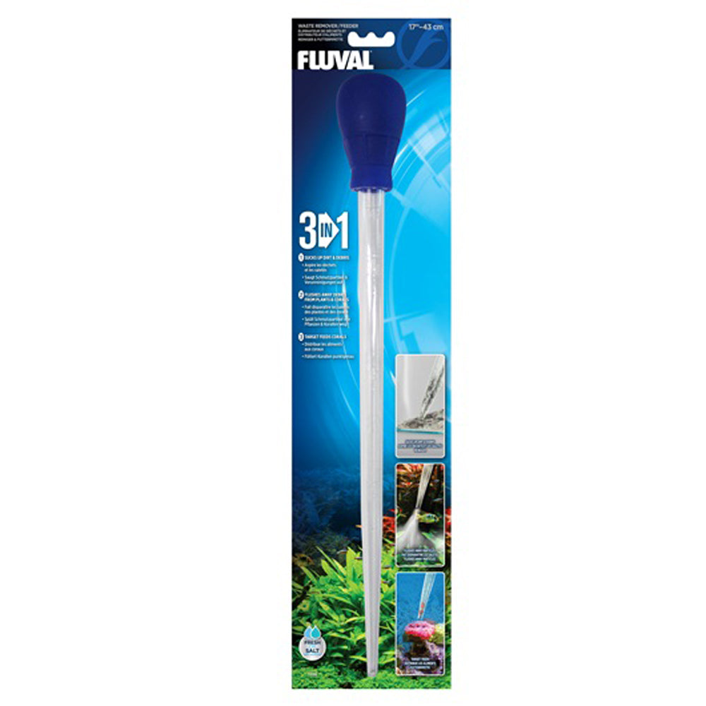 Fluval 3-in-1 Waste Remover & Feeder