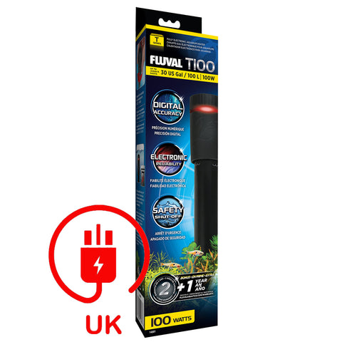 Image of Fluval T-Series Aquarium Heater Submersible 50W‑300W
