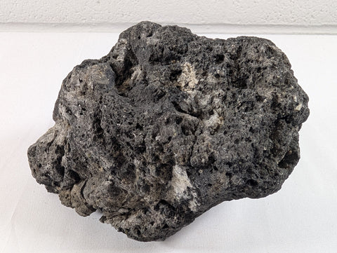 Image of Black Lava Rock Volcanic Decoration Aquascaping Aquarium 1 Piece 1.5kg (RC10018)