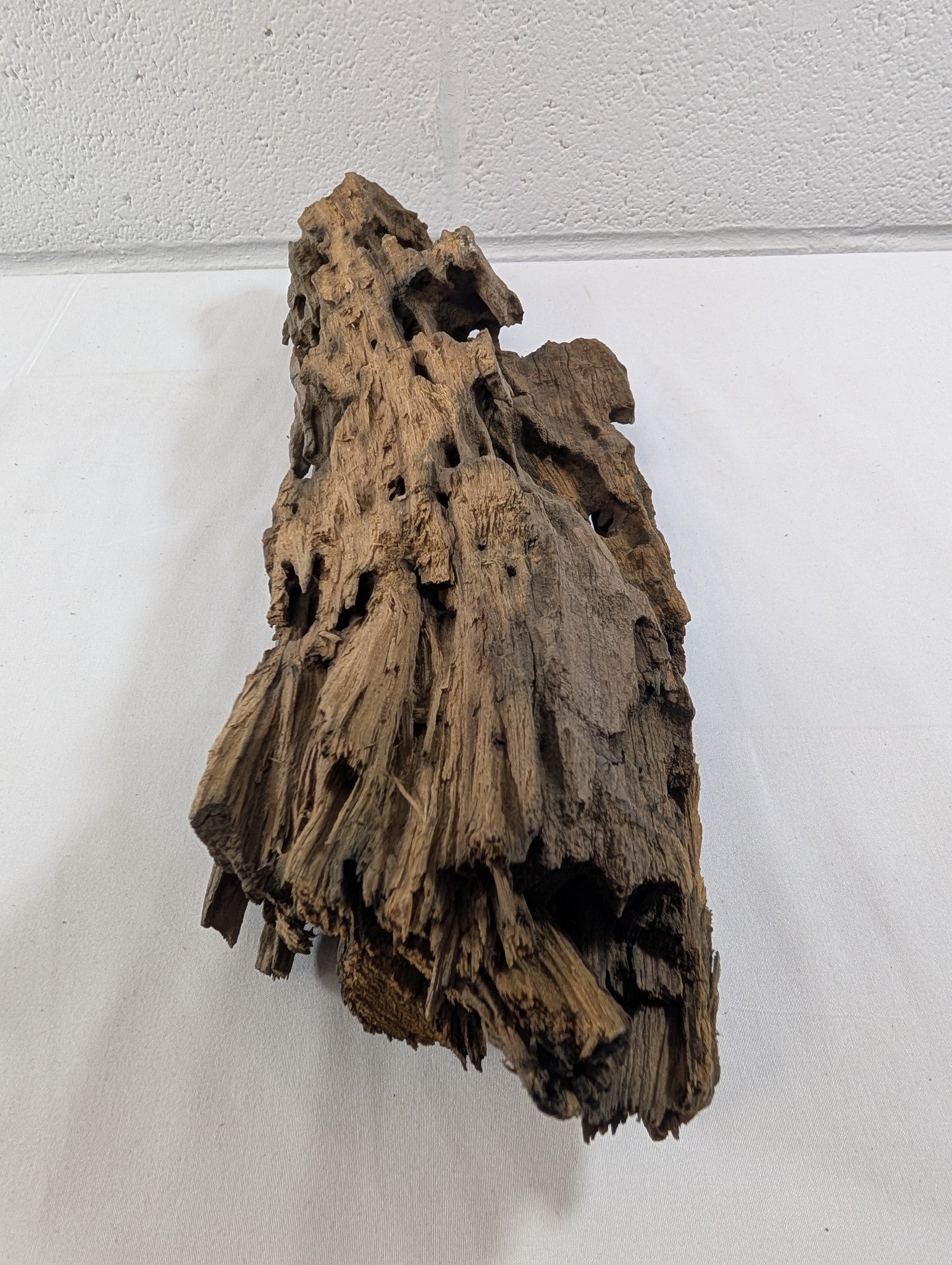 Natural Honeycomb Wood Catfish Shrimp Aquarium/Terrarium D40xW12xH9.5 (DW10011)