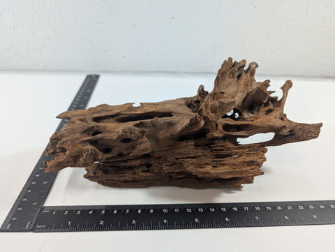 Image of Natural Driftwood Wood Catfish Shrimp Aquascape Aquarium D25xW12xH10 (DW10012)