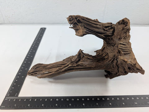 Image of Natural Driftwood Wood Catfish Shrimp Aquascape Aquarium D23xW16xH12 (DW10013)