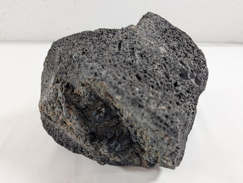 Image of Black Lava Rock Volcanic Decoration Aquascaping Aquarium 1 Piece 1.2kg (RC10016)