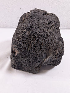 Black Lava Rock Volcanic Decoration Aquascaping Aquarium 1 Piece 1.2kg (RC10016)