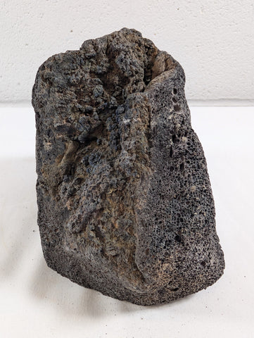 Image of Black Lava Rock Volcanic Decoration Aquascaping Aquarium 1 Piece 1.2kg (RC10016)