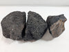 Black Lava Rock Volcanic Decoration Aquascaping Aquarium 3 Piece 1.6kg (RC10017)