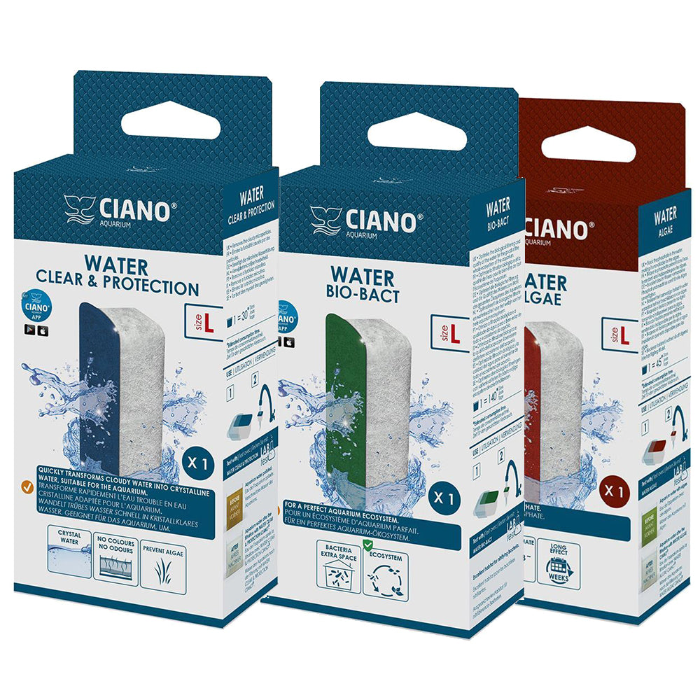 Ciano CFBIO 150/250 Water Clear/Bio-Bact/Stop-Algae/Foam Filter Cartridge L (Large)