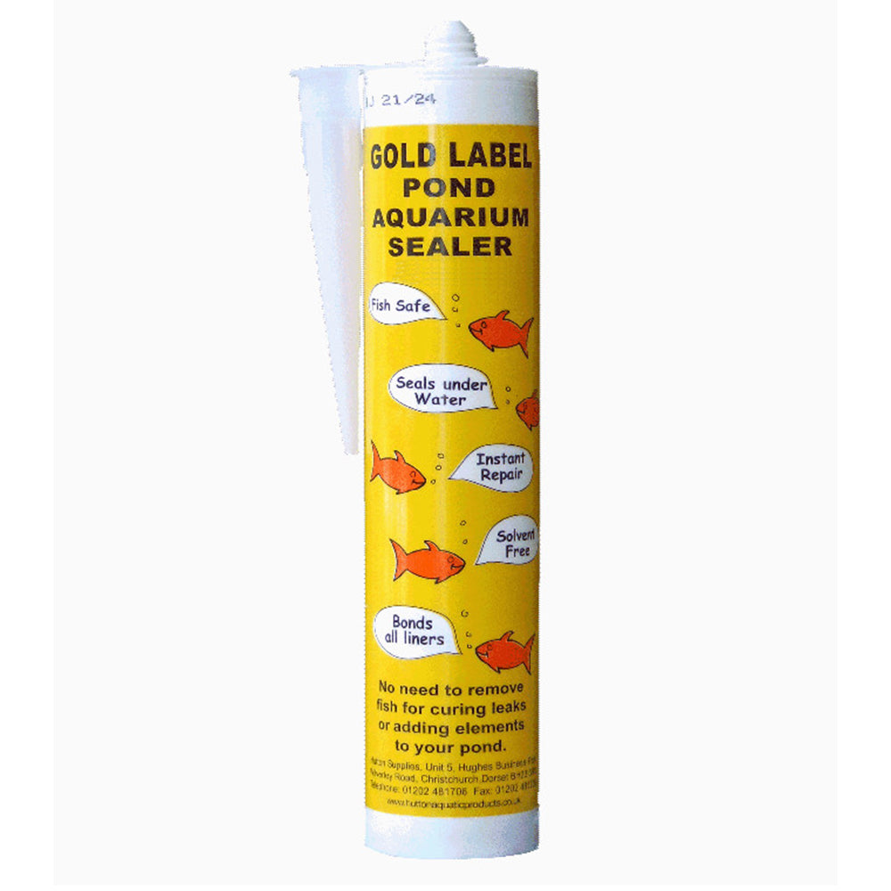 Gold Label Pond and Aquarium Sealer - White (290ml)