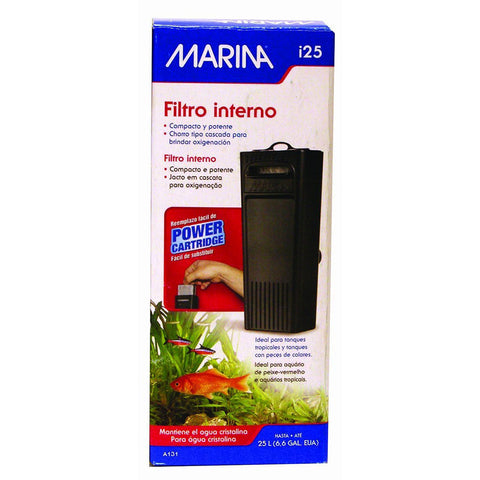 Marina Internal Filter i25 for Aquariums 25 L (6.6 US Gal.)