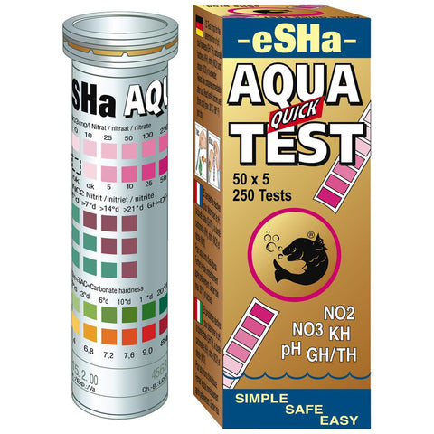 Image of Esha Aqua Quick Test (50 Test Strips)