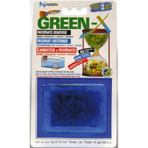 Image of Hagen Green-X Phosphate Remover 4g (was Phos-X)