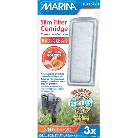 Image of Marina Slim Filter Bio Clear Cartridges (3 packs of 3) BUNDLE
