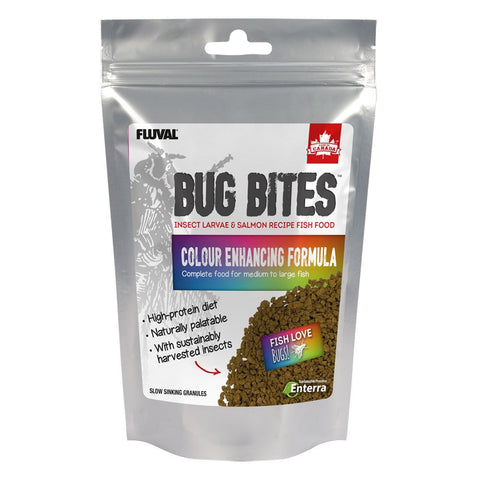 Image of Fluval Bug Bites Colour Enhancer 125g