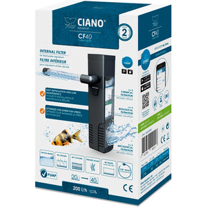 Ciano CF40 Aquarium Internal Filter 20-40 L