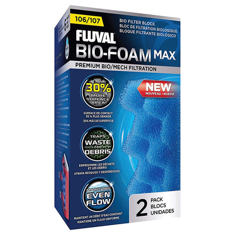 Image of Fluval 106/107 Bio-Foam Max (2 Pack)